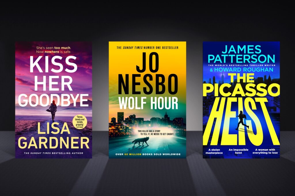 Image of the best new crime books out in August 2025