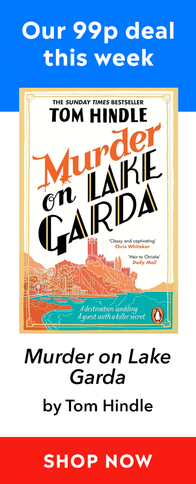 Advert for our 99p eBook deal of the week - Murder on Lake Garda by Tom Hindle. Click here for more information.