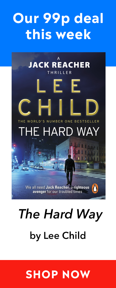Advert for our 99p eBook deal of the week - The Hard Way by Lee Child. Click here for more information.