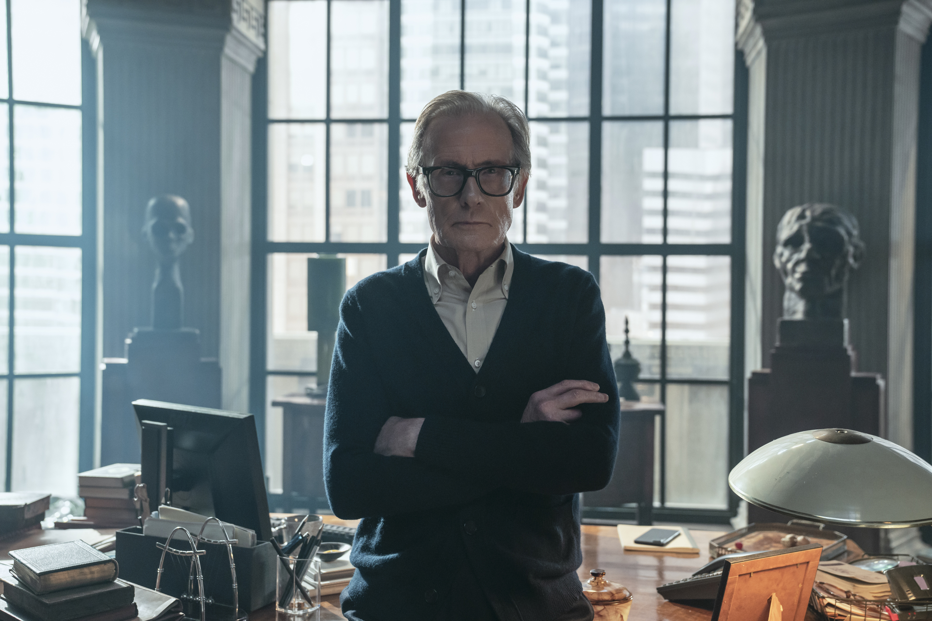 Bill Nighy stars in the new Amazon Prime Video drama Lazarus.