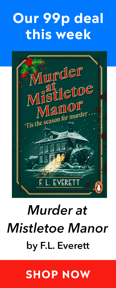 Advert for our 99p eBook deal of the week - Murder at Mistletoe Manor by F.L. Everett. Click here for more information.