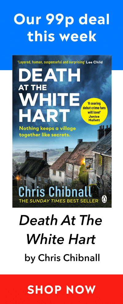 Advert for our 99p eBook deal of the week -Death At The White Hart by Chris Chibnall. Click here for more information.