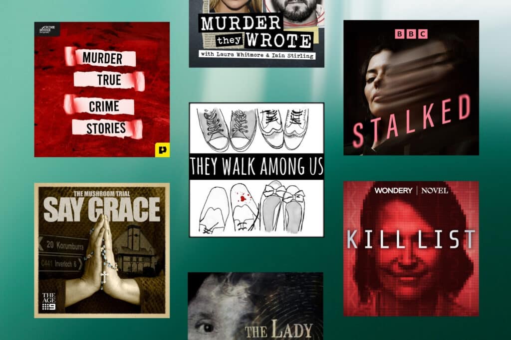 True crime podcasts to listen to in 2025.