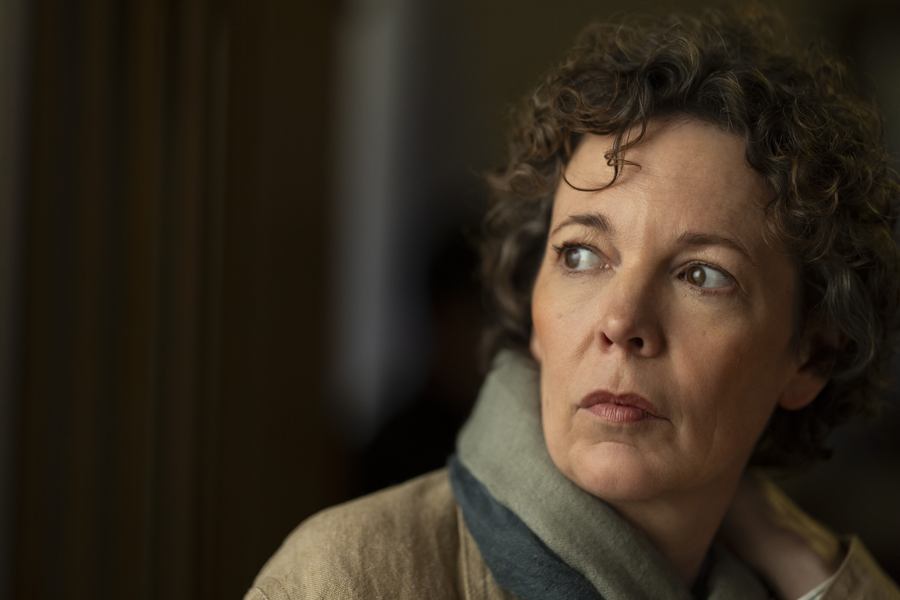Olivia Colman as Angela Burr in The Night Manager series 2.