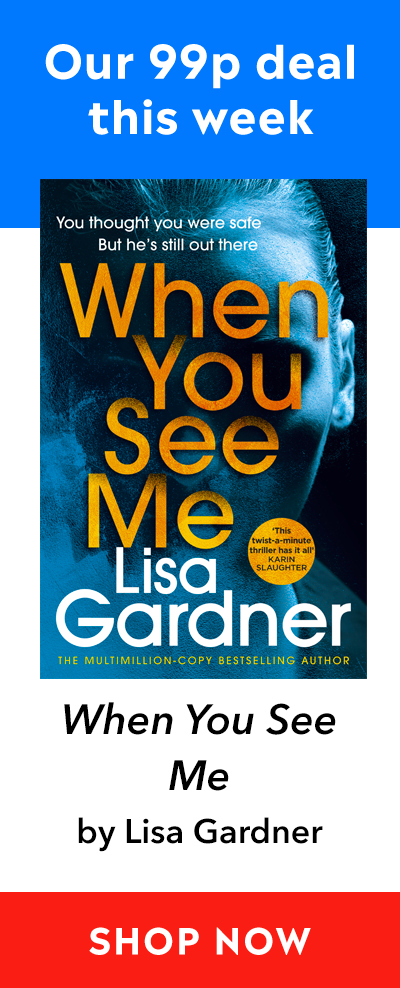 Advert for our 99p eBook deal of the week - When You See Me by Lisa Gardner. Click here for more information.