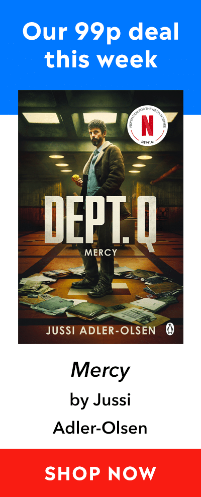 Advert for our 99p eBook deal of the week - Mercy by Jussi Adler-Olsen. Click here for more information.