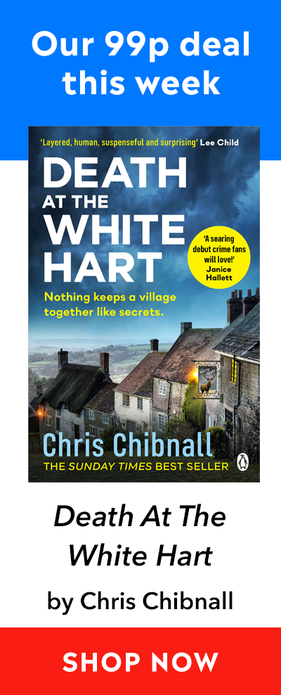 Advert for our 99p eBook deal of the week - Death At The White Hart by Chris Chibnall. Click here for more information.