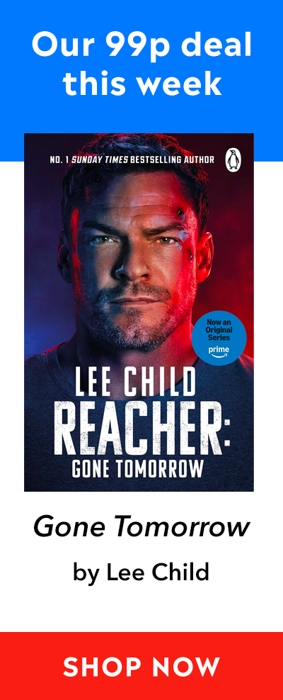 Advert for our 99p eBook deal of the week - Gone Tomorrow by Lee Child. Click here for more information.